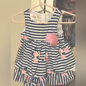 Mia & Mimi Striped baby dress